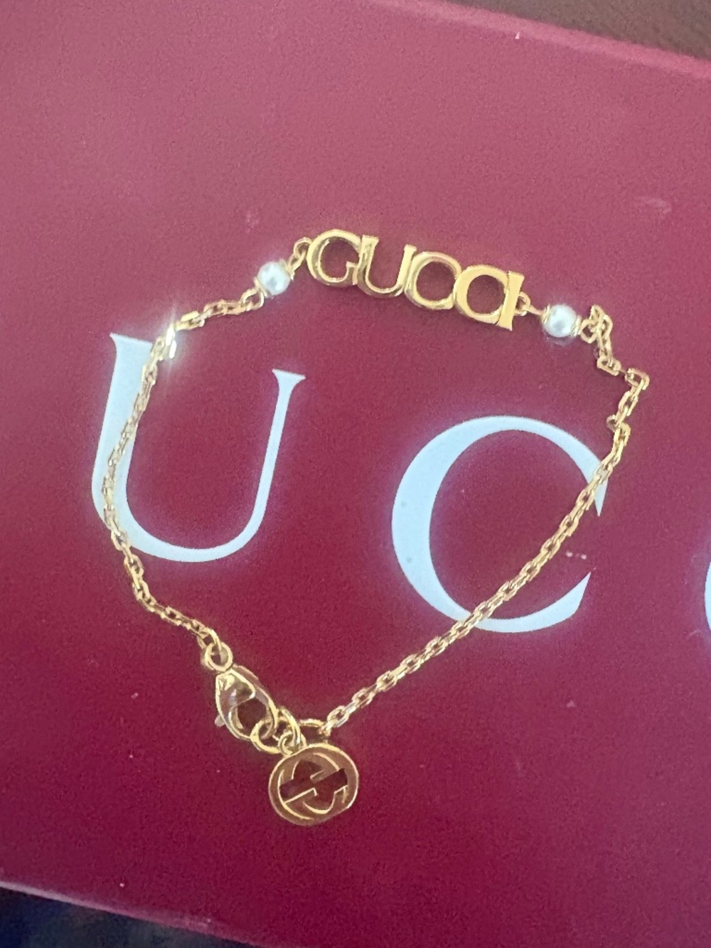 Gucci Bracelet Yellow-Gold Toned Metal